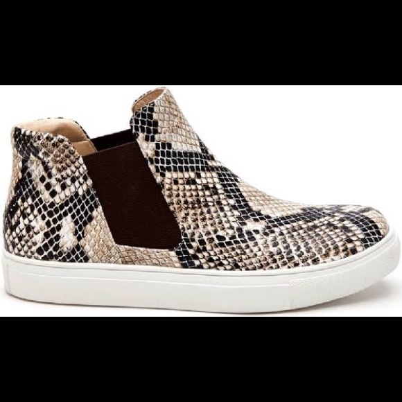 harlan snakeskin sneakers